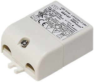 LED-Konverter SLV 3VA, 350mA mit AMP Stecker mit Zugentlastung IP20