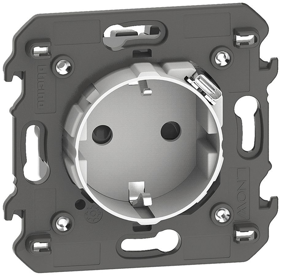 Prise Living Now schuko avec USB-C intégré 2 modules blanc