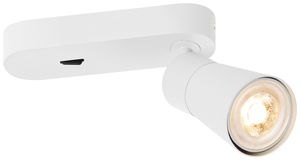 Spot SLV PURI 2.0 Cone CW GU10 1×6W REG Ø55×150×87mm bianco