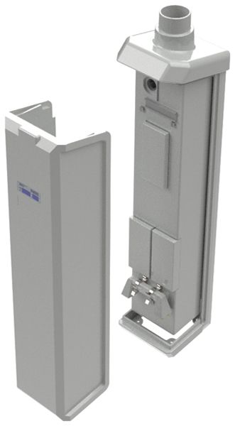 Boîtier d.fusible Rauscher & Stoecklin FSK-PE2/400(DIN)V-1+1x60 3P 205×940×230mm