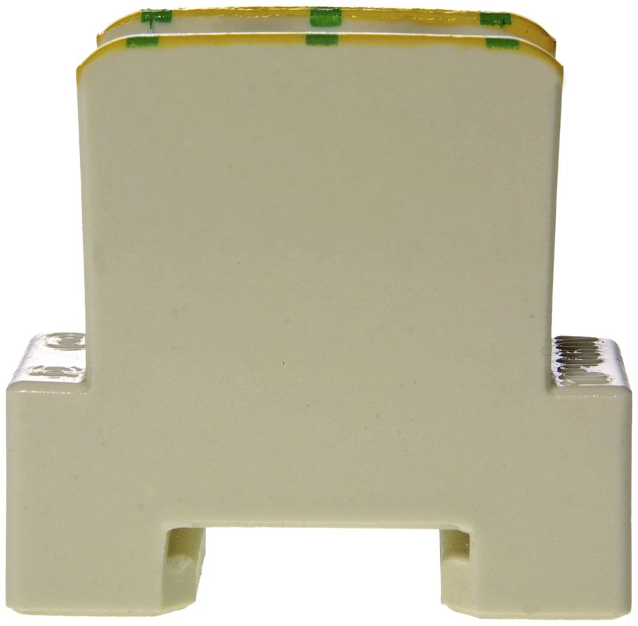 Borne de dérivation Woertz 4…10mm² 57A 660V raccordement à vis 2×1 vert/jaune