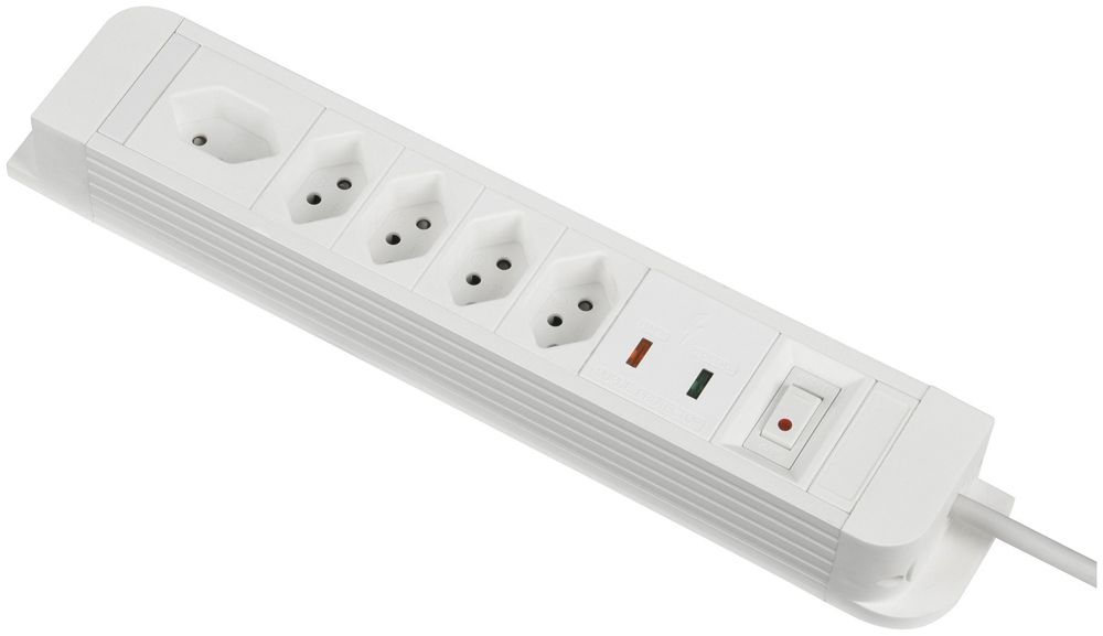 Prise multiple Principio Plus 5×T13 1.5m câble sécurité enfants interrupteur bc