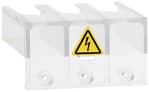 Cache-bornes ABB OTS63T3, für OT63-80F3/FT3, 3 pôles, transparent