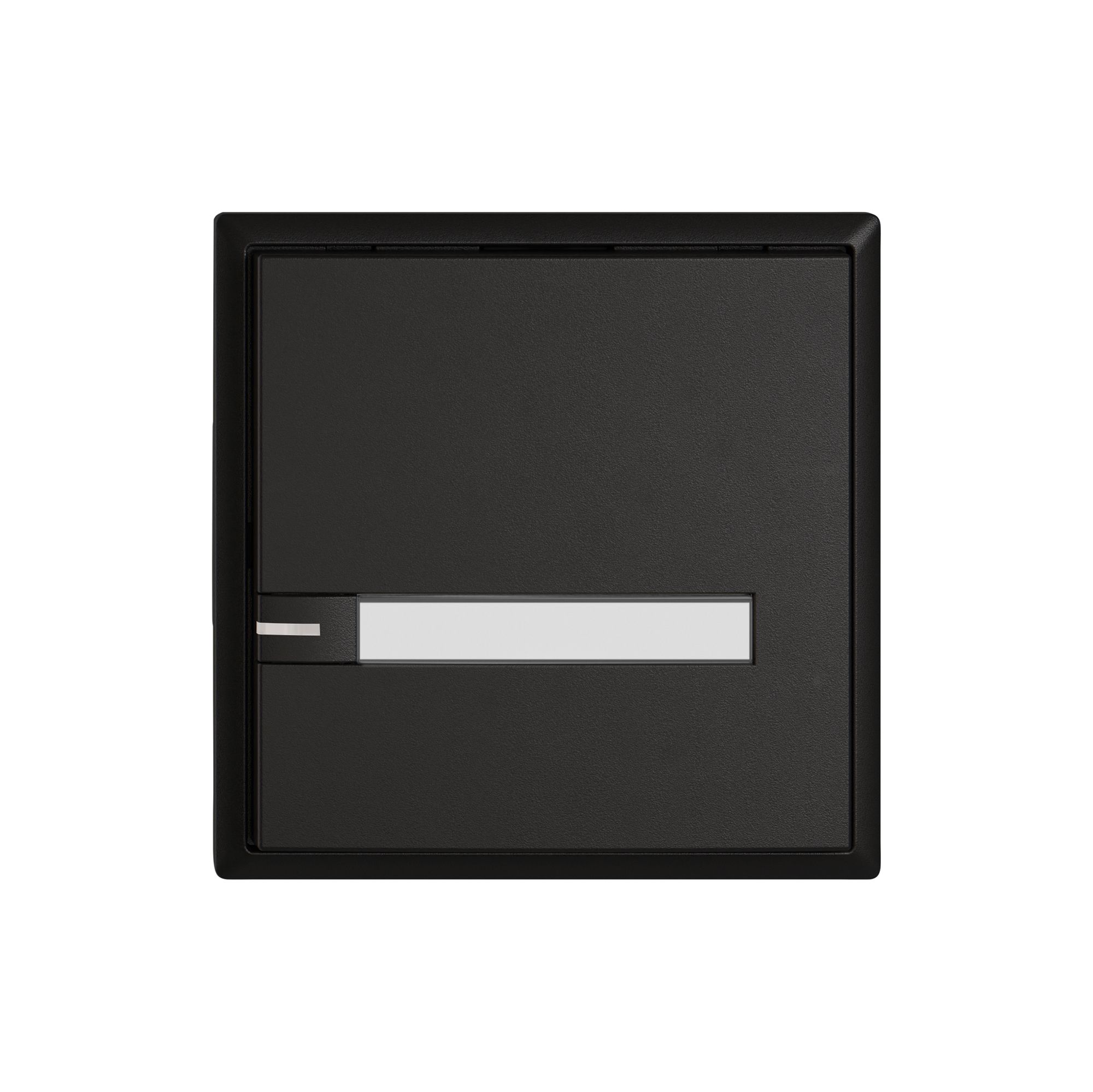 KNX-Taster RGB EDIZIO.liv SNAPFIX® Temperaturfüh.RGB-LED Pap.1×T 1-Tbed.sz