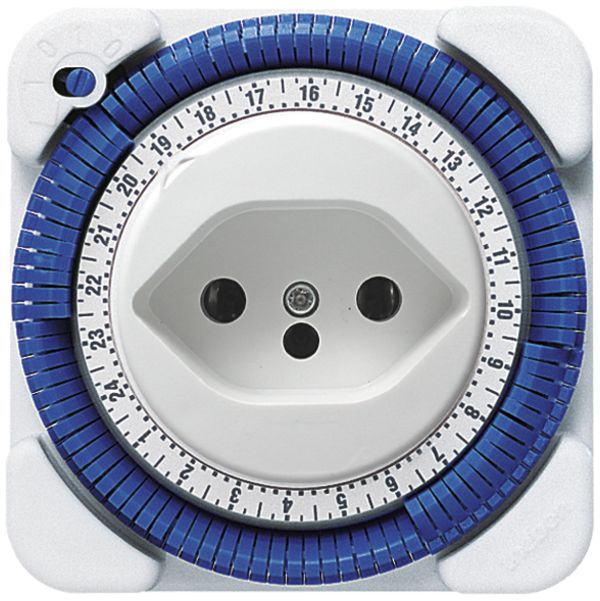 Steckdosenschaltuhr Tagesprogramm Theben 26 weiss