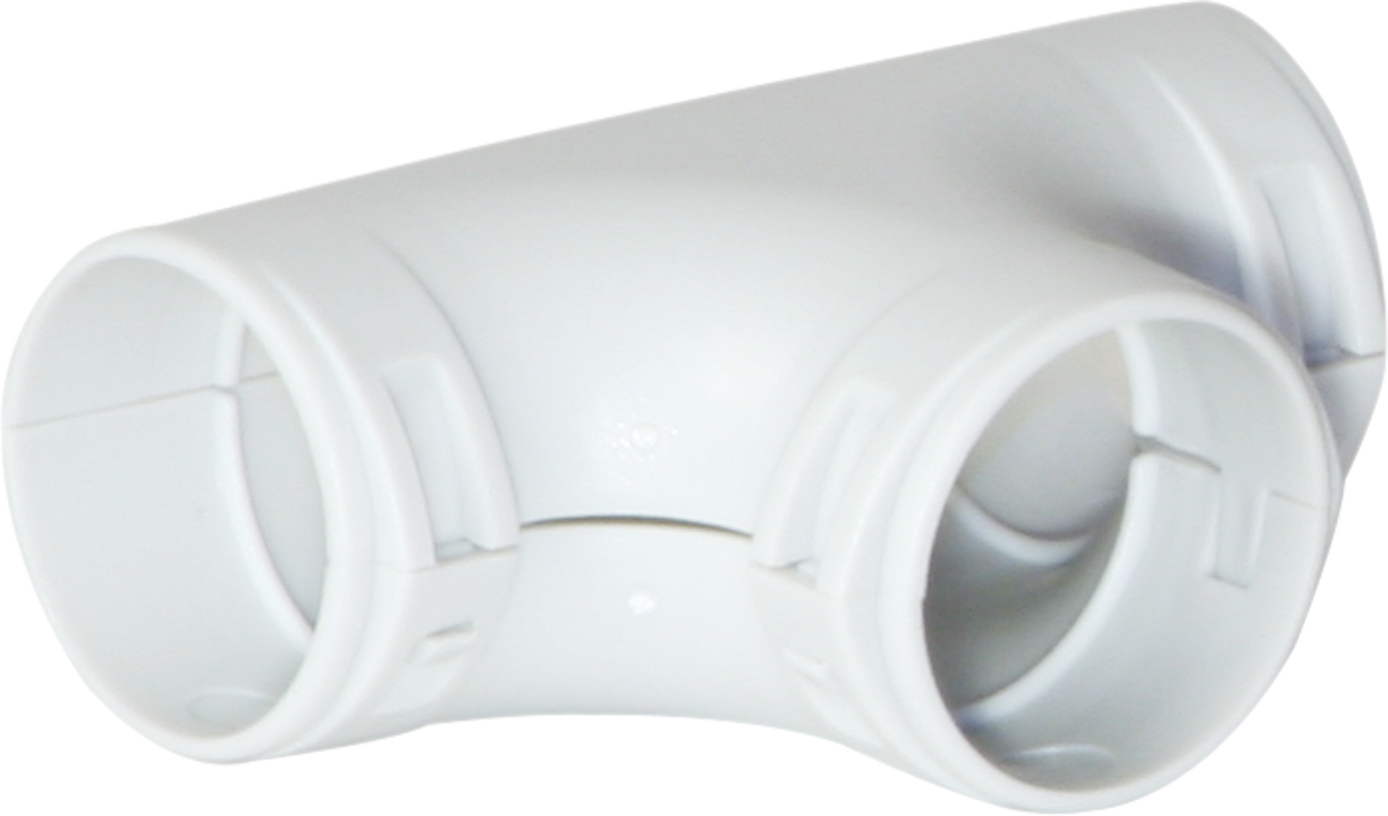 T-Stück zu KIR M20 hellgrau, halogenfrei