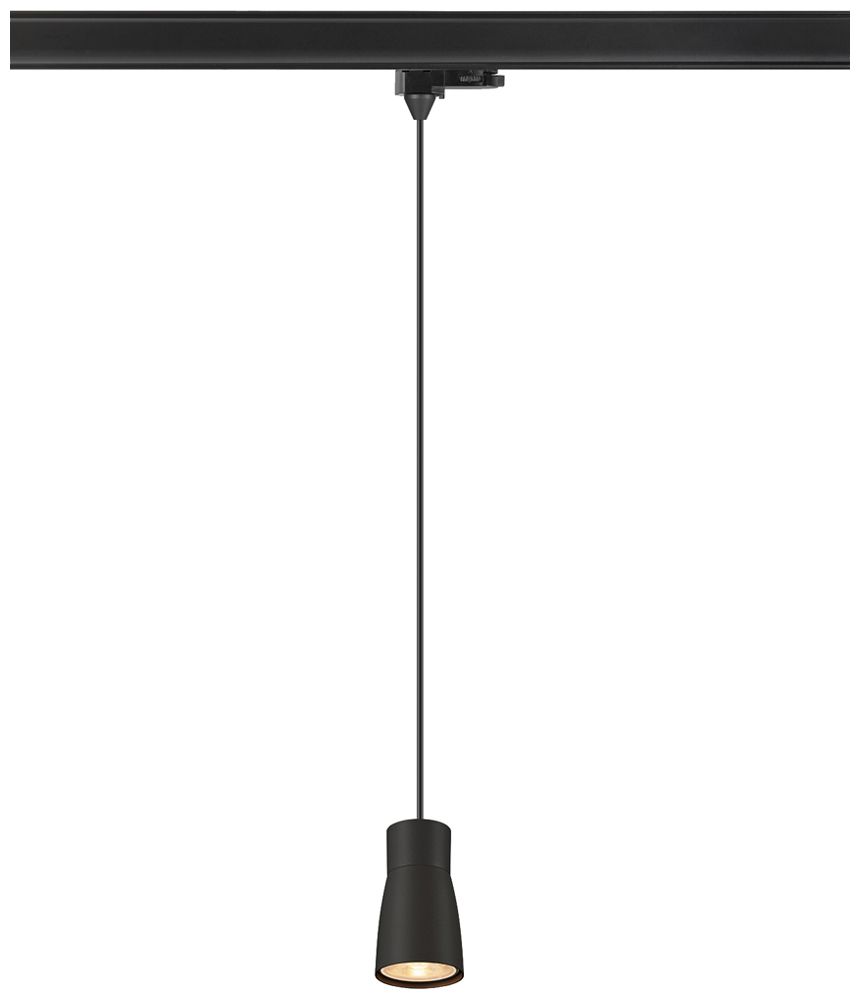 Pendelleuchte SLV PURI 2.0 Dome AD3PH GU10 1×6W DIM Ø55mm schwarz