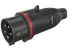 Stecker CEE NEO 5P 16A 380…415V 6h rot IP54 Schraubklemme