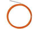 Einziehband Plica TWIST 40 Ø4×2mm Verdrillt Ring Polyamid (PA) 15m orange