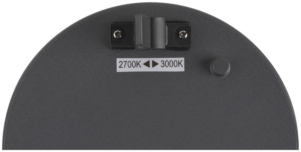 Tête d.lumin.LED SLV M-POL S Clear 11W 510lm 927/930 IP65 Ø120.9mm anthr.