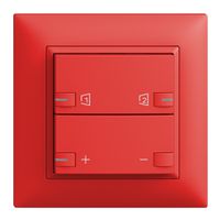 UP-Frontset EDIZIOdue zeptrionAIR Dimmer S1/S2 mit LED berry