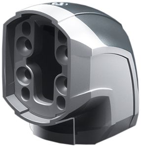 Coude Rittal CP 6206.600 pour CP60 aluminium