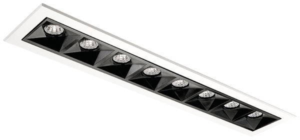 EB-LED-Deckenleuchte SG Inspire 15W 980lm 940 DIM 303×62mm weiss