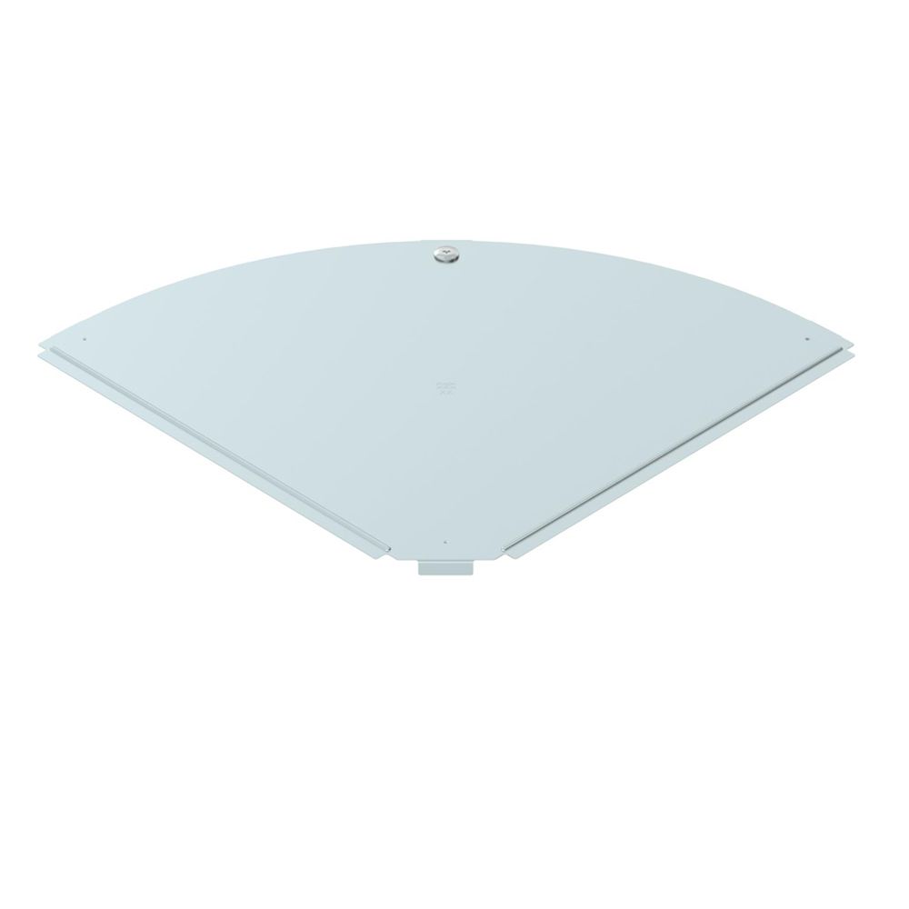 Couvercle BET RBD 90° 400mm acier zingué en continu zinc-aluminium