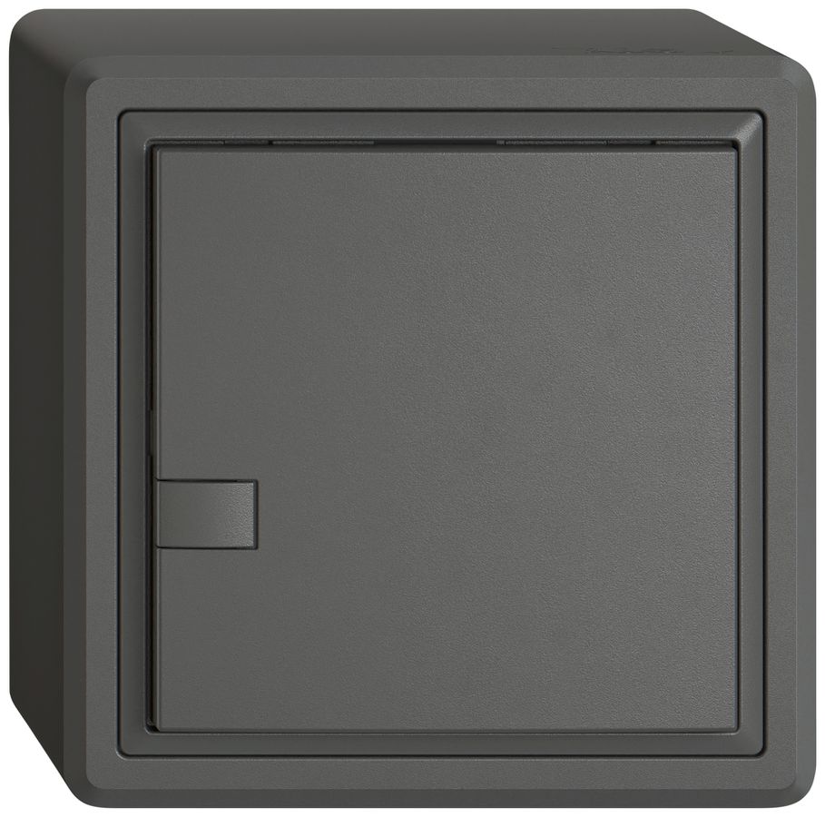 AP-Universaltaster EDIZIO.liv UNI SNAPFIX® 5…48V o.LED 1× 1-Tbed.dgu