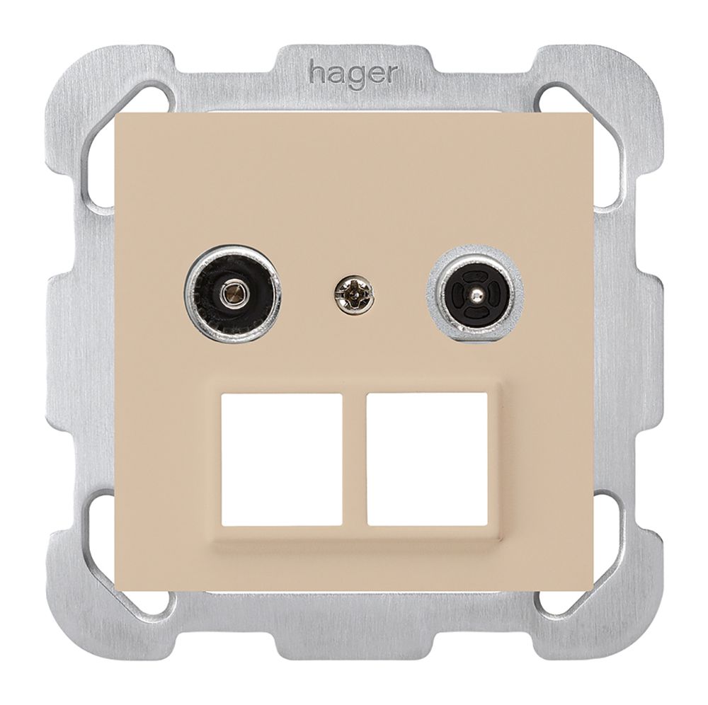 UP-Multimediadose kallysto R/TV Bauart B 10.5dB 2GHz beige