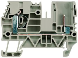 Durchgangs-Reihenklemme Weidmüller ZT 4/2AN/1 Zugfeder 4mm² TS35 beige