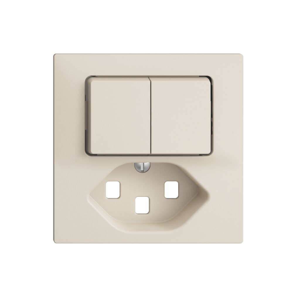 Kit frontale EDIZIOdue crema, 60×60mm T23