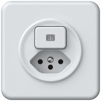 Combinaison ENC origin sch 3 + 1×type 13 92×92mm lumineux blanc