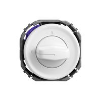 Drehschalter STANDARDdue getr.Kont.1P 1-2-3 T=50mm ws