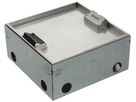 Bodendose Woertz WAK Cr 200×200×95mm Bodenhöhe 95…140mm mit Rand