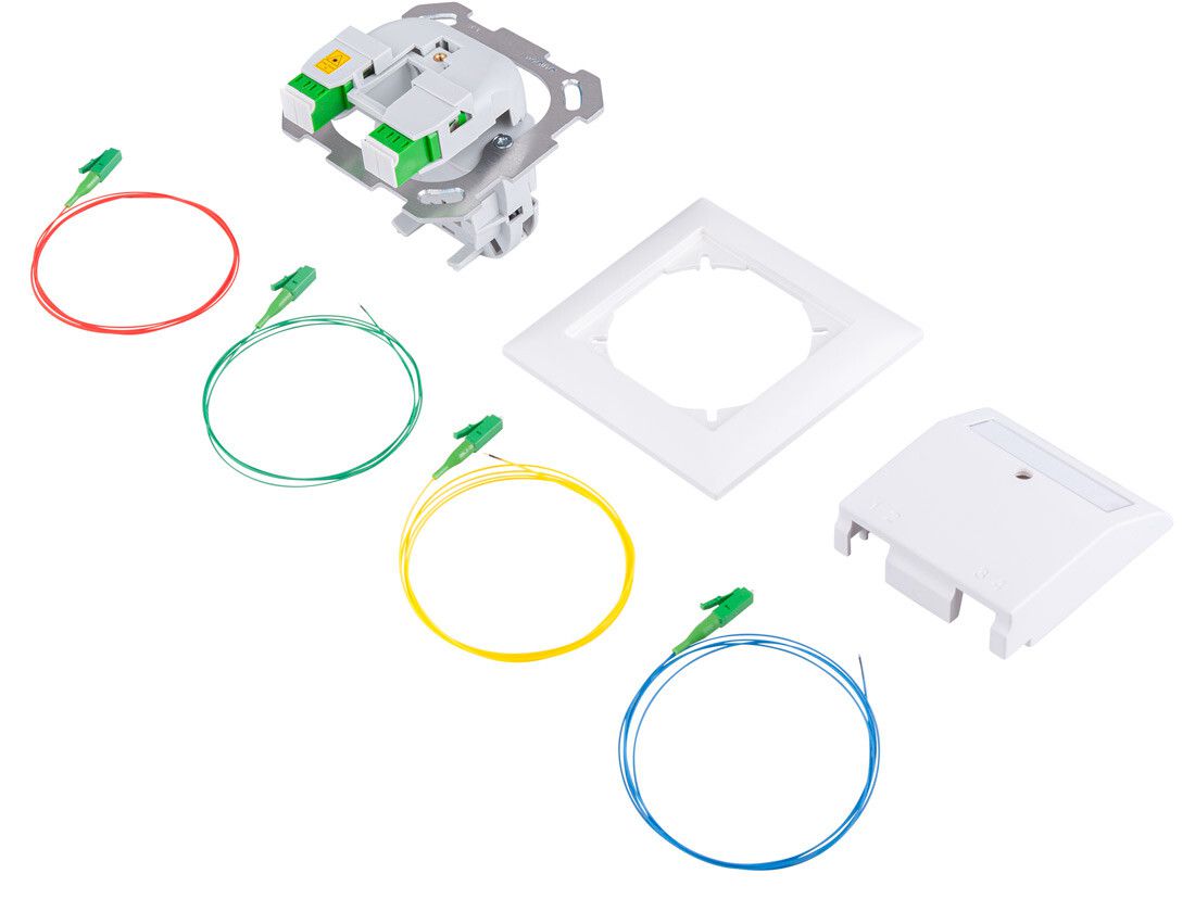 OTO Dose ZidaTech UP 2x Mittelstück, 4x Pigtail