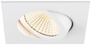 Downlight LED SLV NEW TRIA 68 8.3W 750lm Ø930 60° REG 82×82 bi