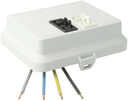 Parte frontale AGRO, in: 4P H07V-U, out: ogni 1×3P ne L1/ bi L2, Wieland