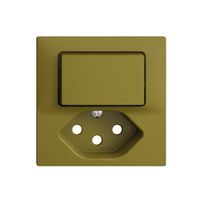 Frontset EDIZIOdue olive 60×60mm T13