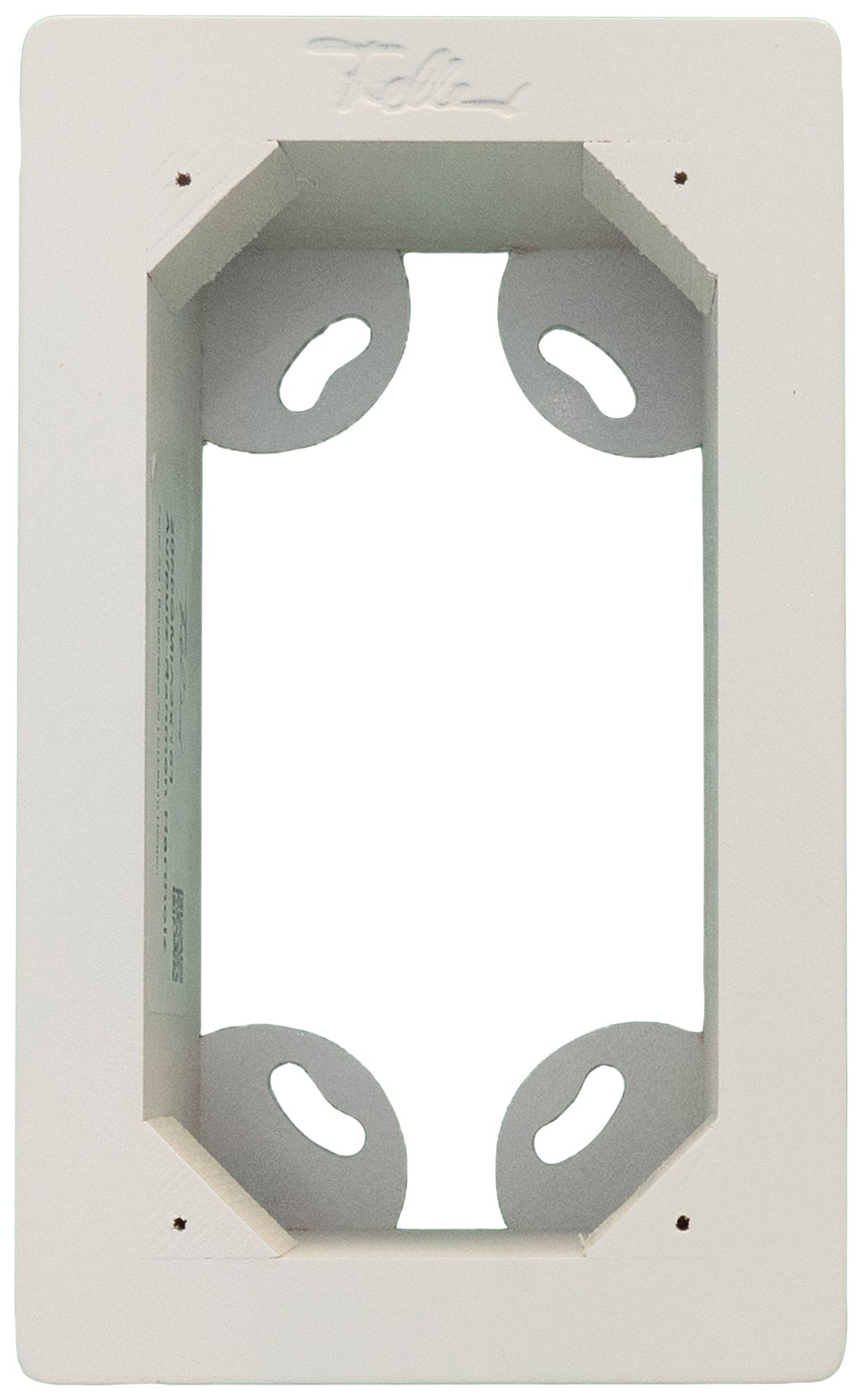 AP-Rahmen EDIZIO.liv SNAPFIX® 2×1 153×93mm ws