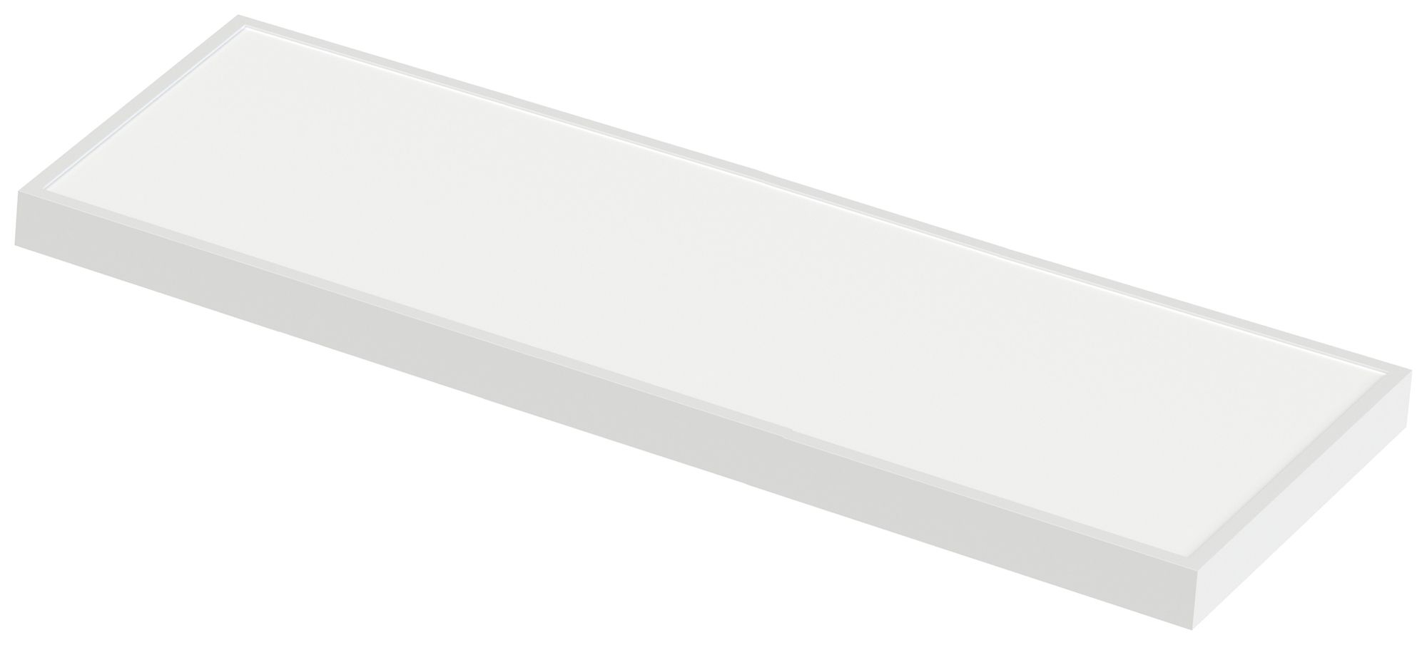 LED-Deckenleuchte DOTLUX PANELbig-ugr 34W 4300lm 830/840/857 IP40 1195×295 weiss
