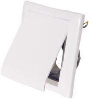 Saugdose Design quadratisch weiss