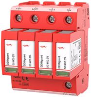 Parasurtension DEHN/elvatec DEHNguard MD TN-S 4P 230V 125A 63A 4 UM
