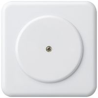 Plaque d'obturation ENC basico Ø58mm blanc