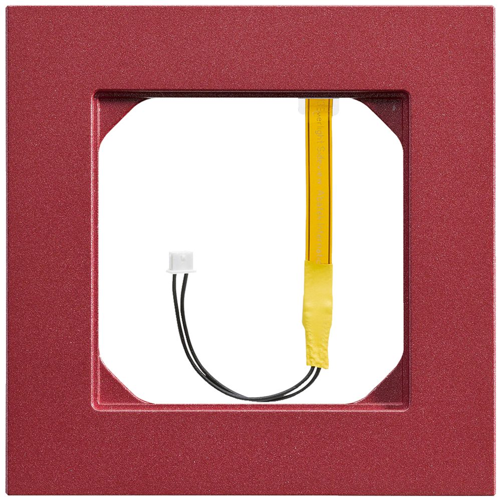 Abdeckrahmen kallysto.pro 1×1 orient für Beleuchtung weiss