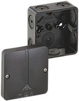 AP-Abzweigdose Abox-i 25 leer PC, 80×80×52mm schwarz