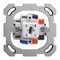 Einsatz Leuchttaster FH A-R/1P LED blau beleuchtet