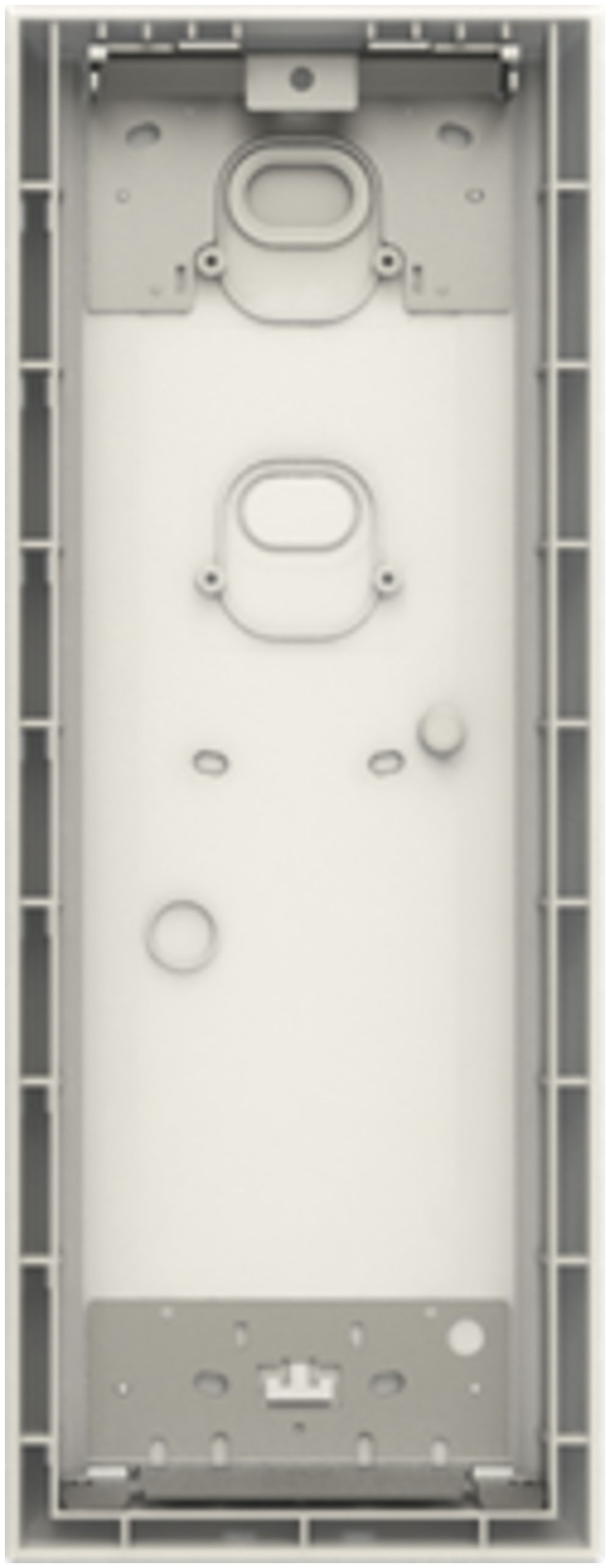 AP-Montagedose ABB-Welcome, Grösse 1/4 (4 Module), grau