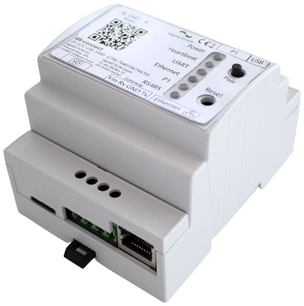 REG-Gateway digitalSTROM dS-Connect, für dS-Eagle, Ethernet/Micro-SD, 4TE