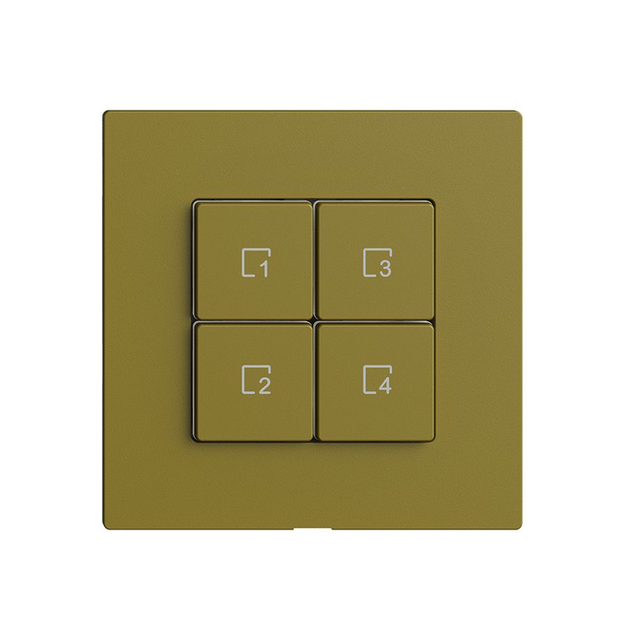 Poussoir scène 4 scènes/4T Edue Wiser olive