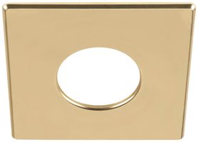 Anello di copertura SLV UNIVERSAL IP65 materiale sintetico 88×88×3.5mm oro opaco
