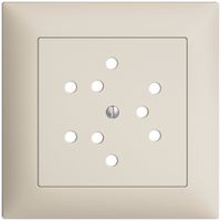 Frontset EDIZIOdue crema 88×88mm 3×T12