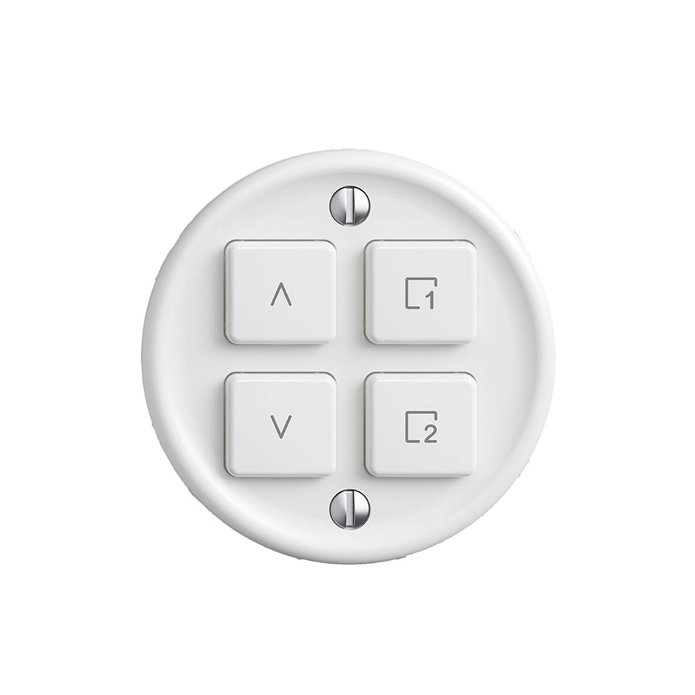 Abdeckset zu Storenschalter 1K Szene/4T Sdue Wiser weiss