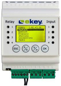 REG-Steuereinheit Ekey Home 2×Relais Türöffner, potentialfrei