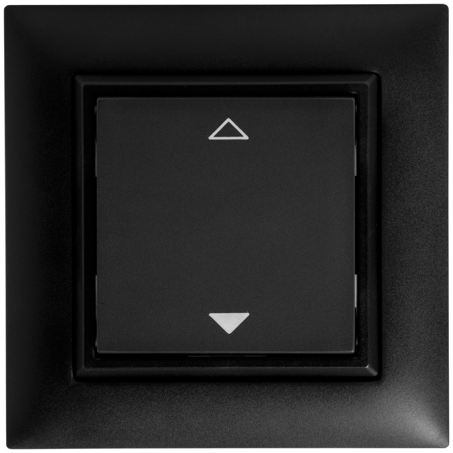 Pulsante RF AP ALADIN EnOcean EDIZIOdue, 1-volta, nero, V/Λ