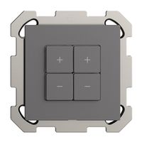 Stazione secondaria INC 2K/4T per dimmer Edue Wiser grigio scuro