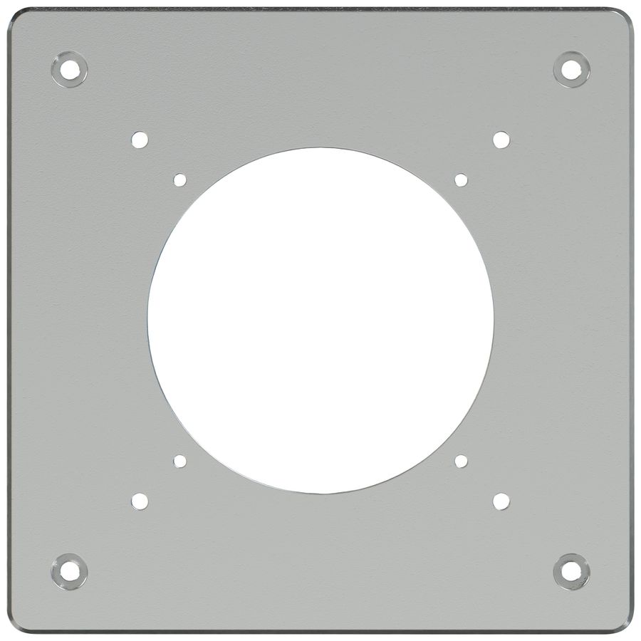 Piastra di montaggio ELEMENT SNAPFIX® 1×1 orizzontale e verticale 125×125mm all