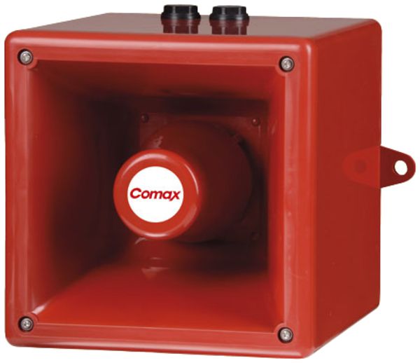 Avvisatore elettronico A121 45 toni 121dB rosso IP66