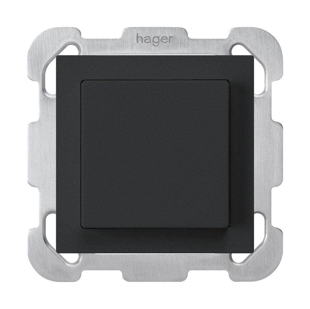 Variateur de lumière ENC BT 25…500VA noir KAL, coupure de phase ascendante