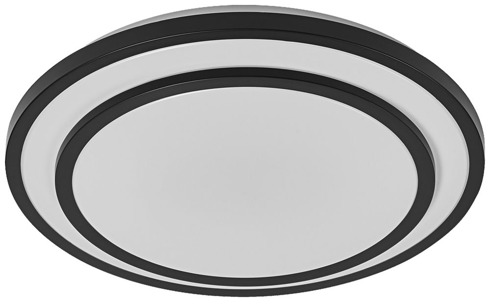 LED-Deckenleuchte LEDVANCE ORBIS BERLIN 24W 1450lm 3000K Ø390mm schwarz